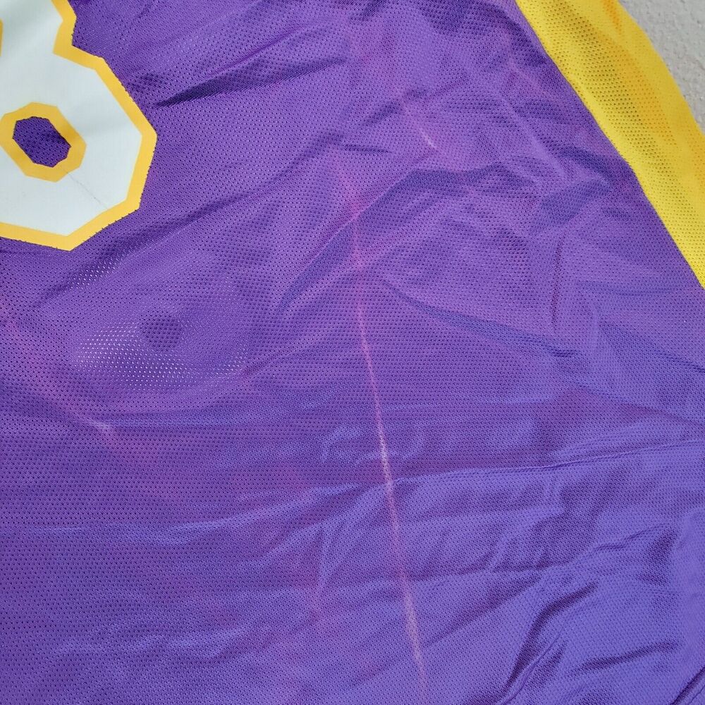 Vintage Kobe Bryant Los Angeles Lakers #8 Champion Jersey Purple 48 Rookie - Picture 9 of 11